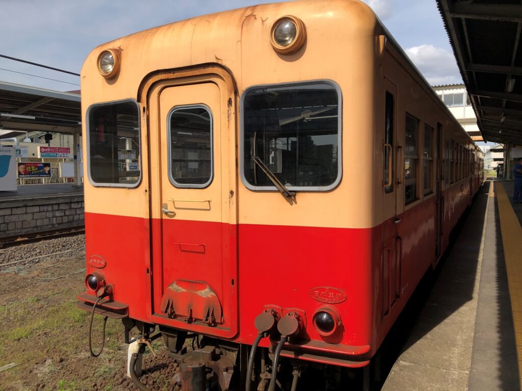 五井駅〜上総中野駅（小湊鐵道線・39.1 km）