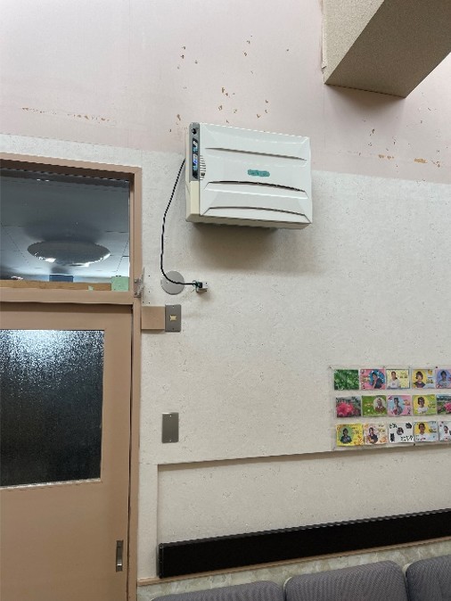 青森県　鶴田町　診察室前