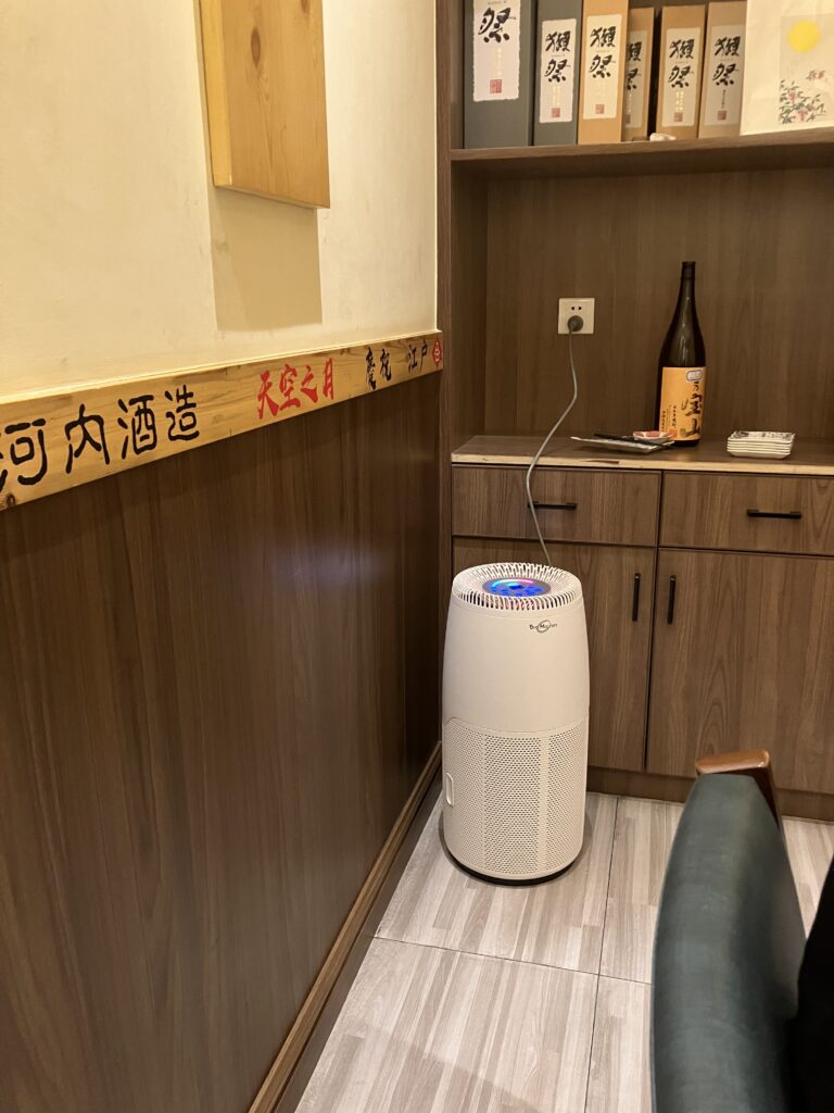 <strong>（設置事例）</strong> 深セン市 日本料理店 VIPルーム